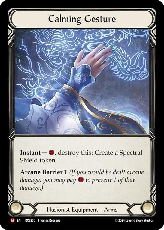 Calming Gesture [ROS250] (Rosetta) | Card Citadel