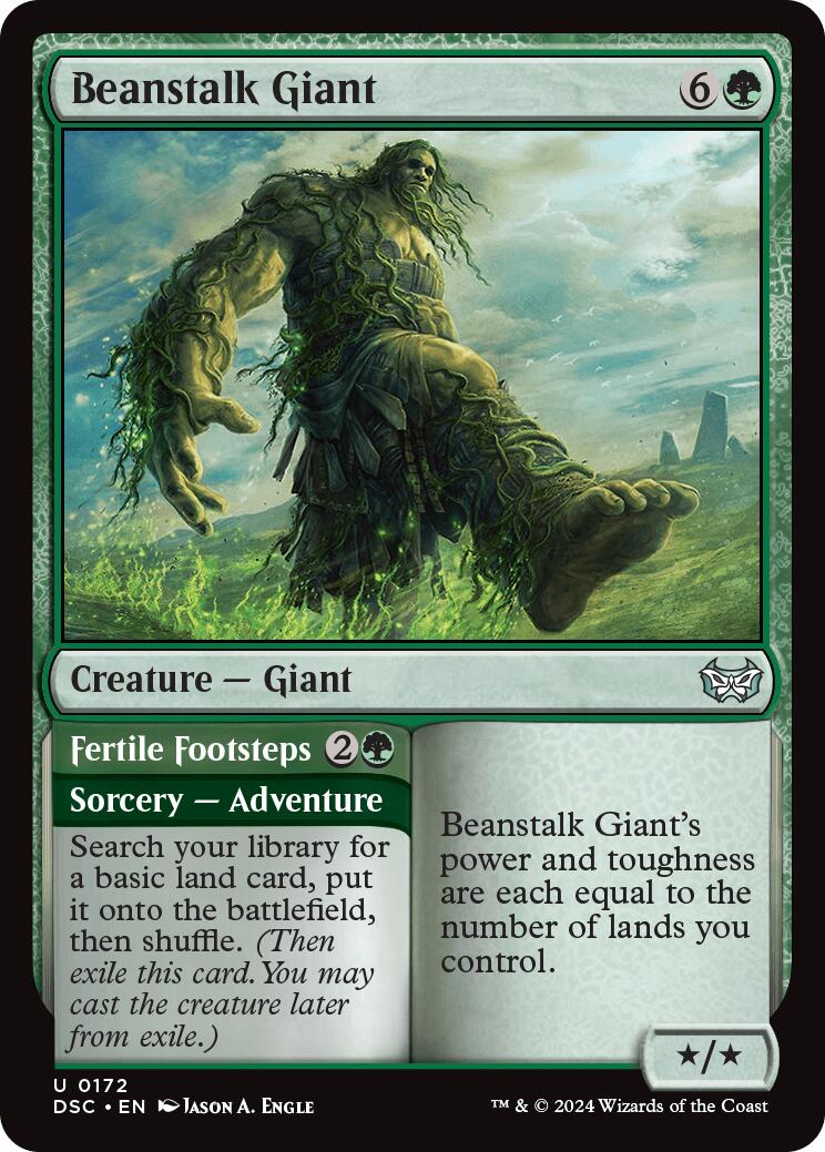 Beanstalk Giant [Duskmourn: House of Horror Commander] | Card Citadel