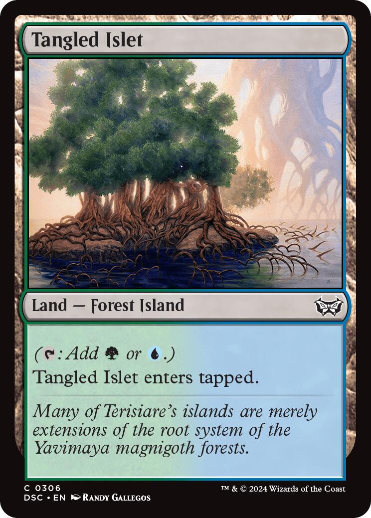 Tangled Islet [Duskmourn: House of Horror Commander] | Card Citadel