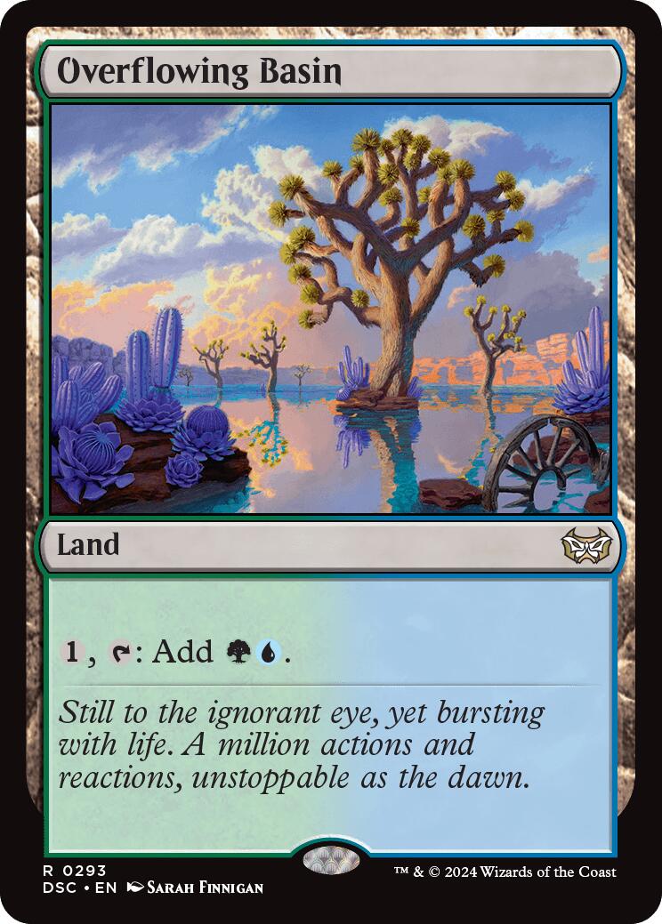 Overflowing Basin [Duskmourn: House of Horror Commander] | Card Citadel