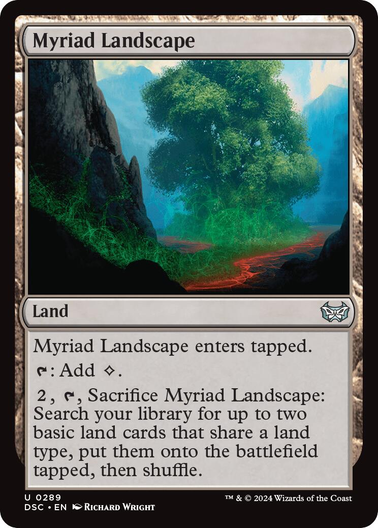 Myriad Landscape [Duskmourn: House of Horror Commander] | Card Citadel