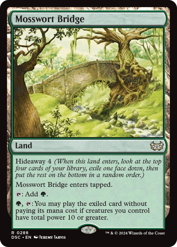 Mosswort Bridge [Duskmourn: House of Horror Commander] | Card Citadel