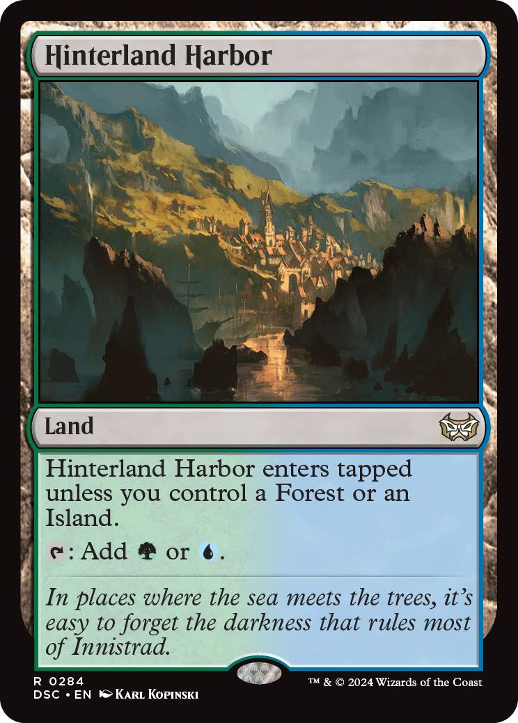 Hinterland Harbor [Duskmourn: House of Horror Commander] | Card Citadel