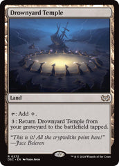 Drownyard Temple [Duskmourn: House of Horror Commander] | Card Citadel