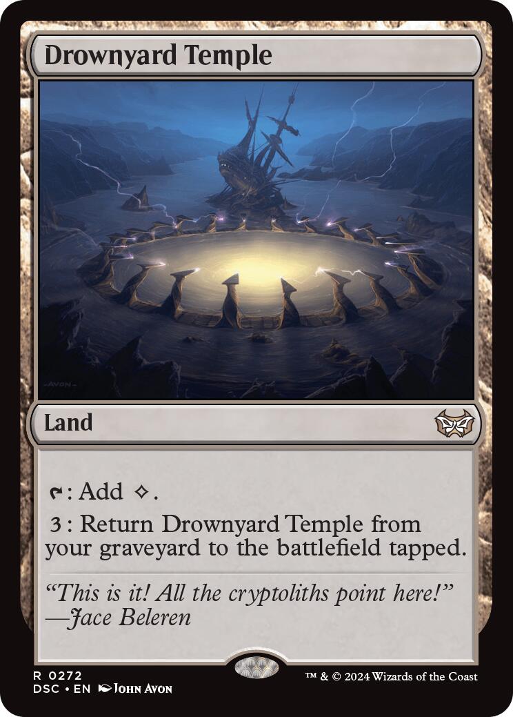 Drownyard Temple [Duskmourn: House of Horror Commander] | Card Citadel