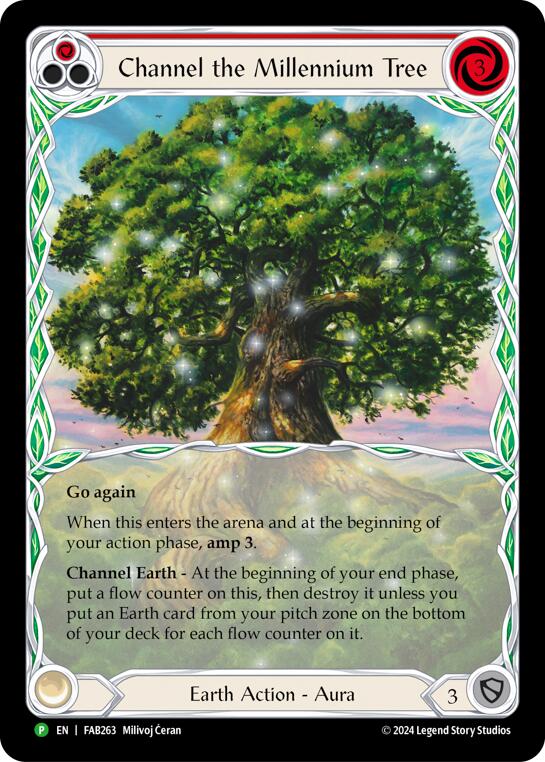 Channel the Millennium Tree [FAB263] (Promo)  Cold Foil | Card Citadel