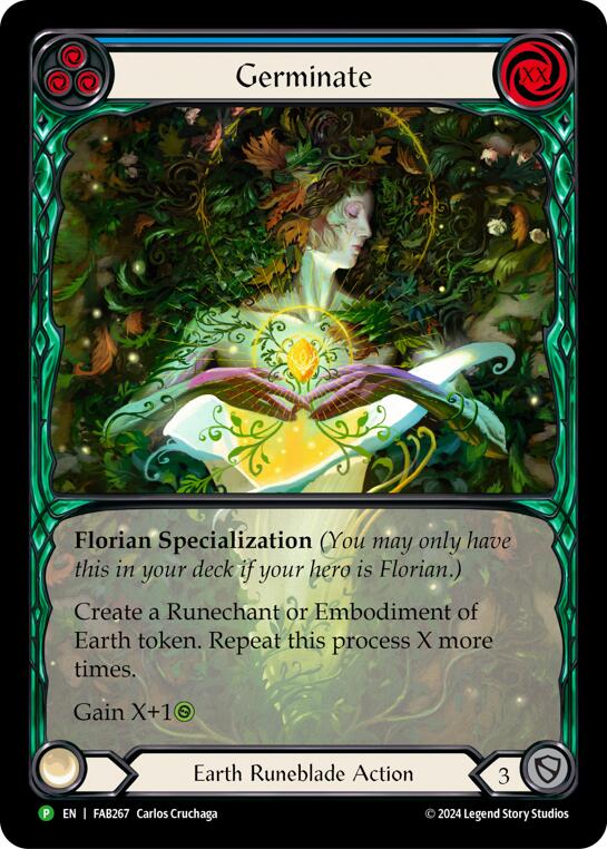 Germinate (Extended Art) [FAB267] (Promo)  Rainbow Foil | Card Citadel