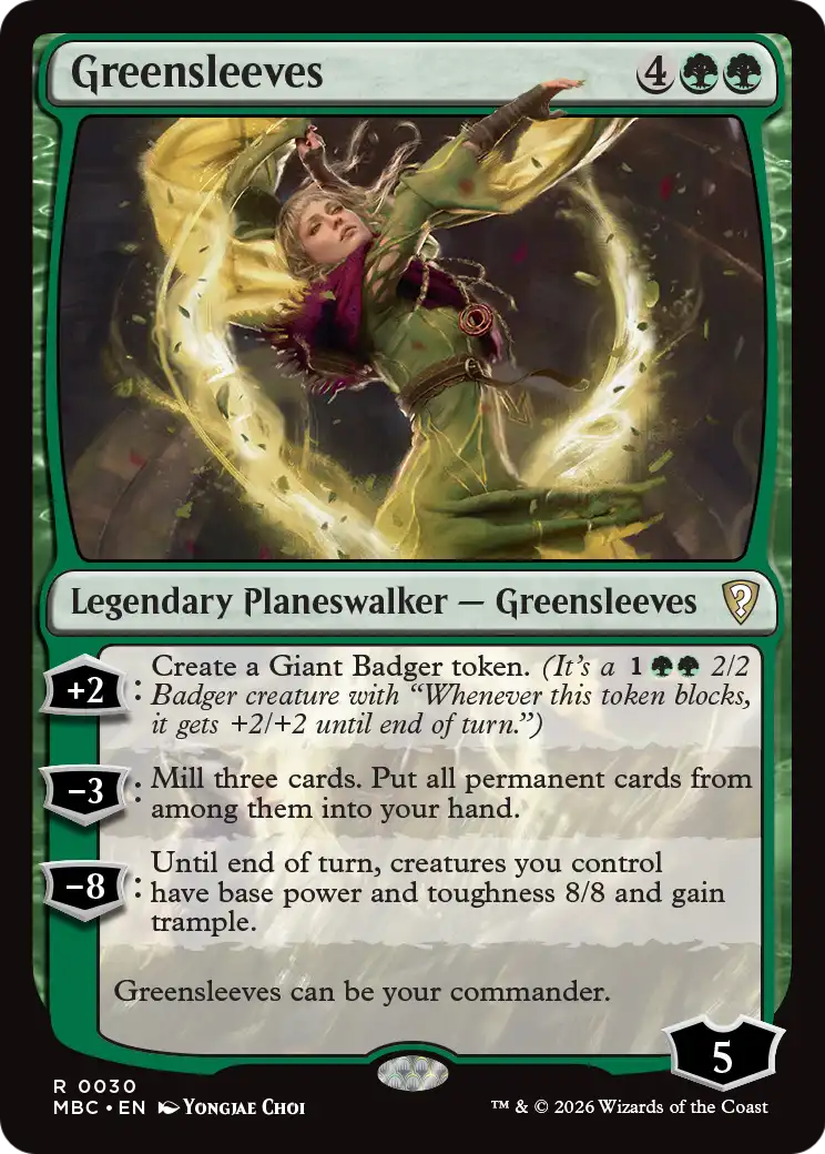 Greensleeves [Mystery Booster: Commander Edition] | Card Citadel