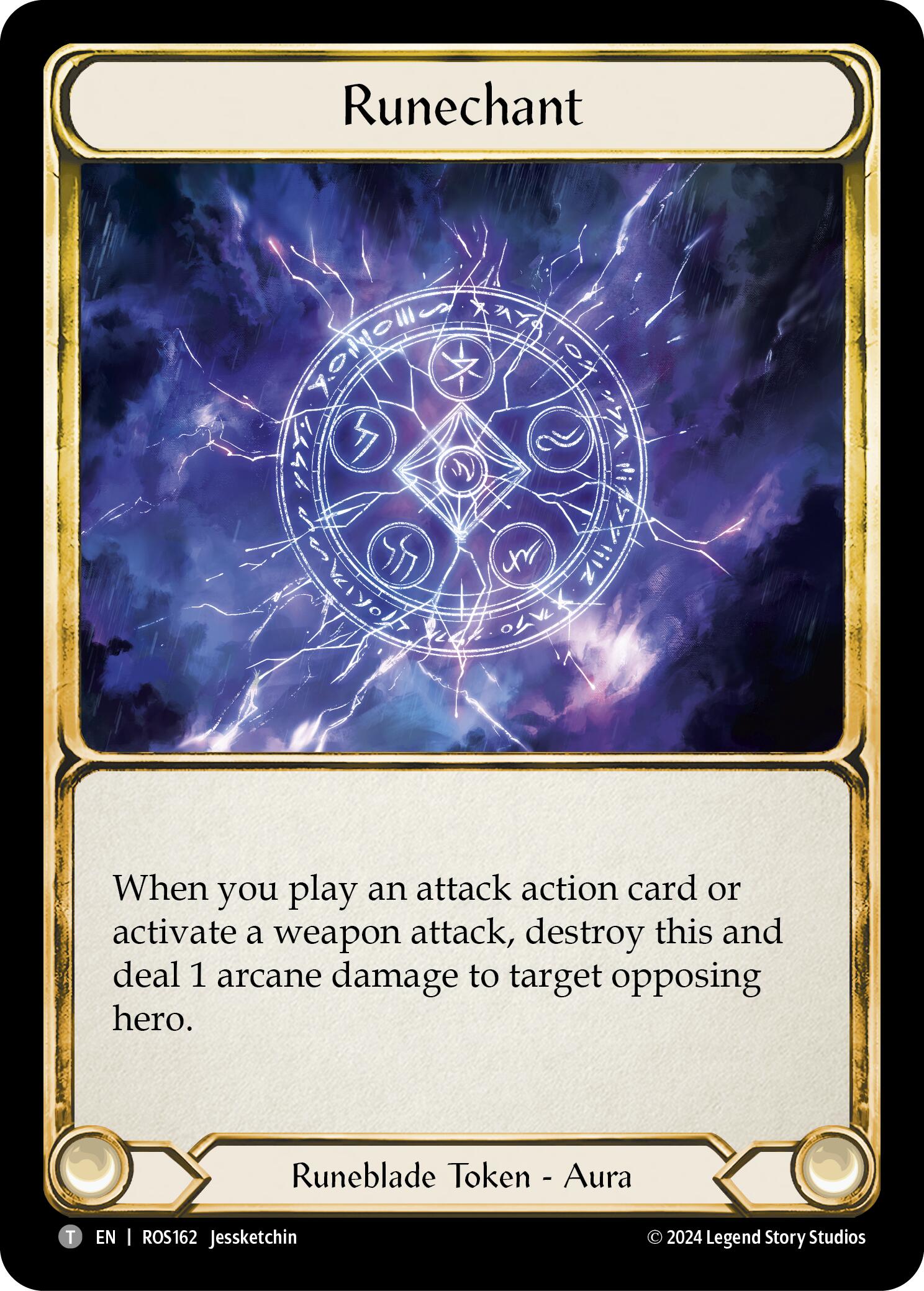 Runechant (Lightning) [ROS162] (Rosetta) | Card Citadel