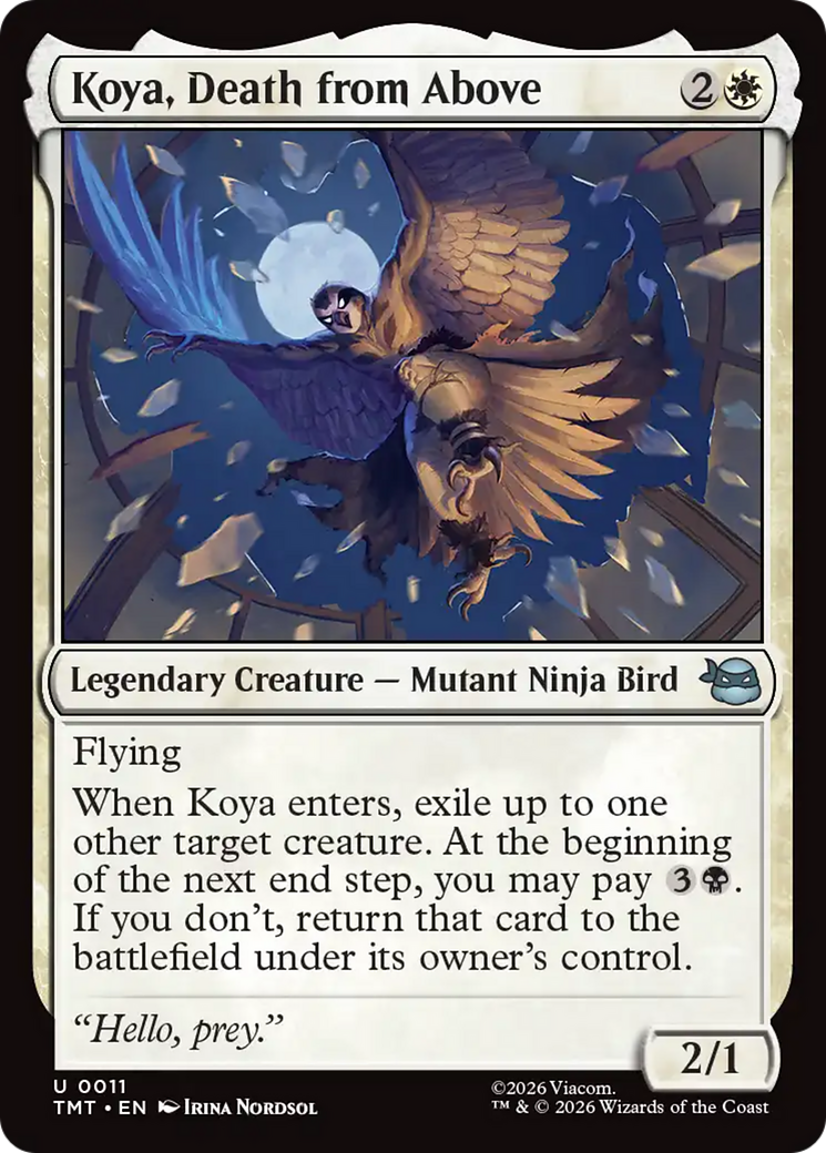 Koya, Death from Above [Teenage Mutant Ninja Turtles] | Card Citadel