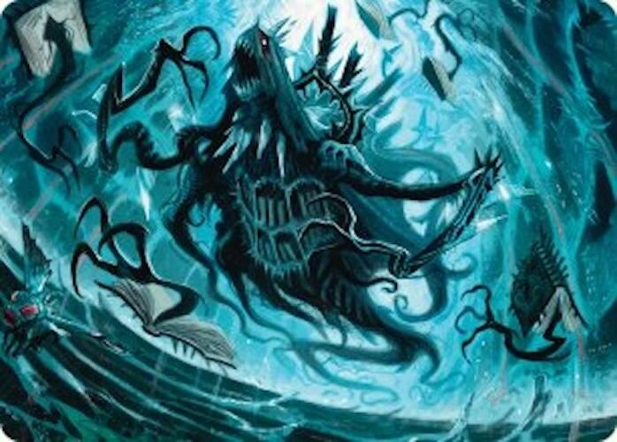 Overlord of the Floodpits Art Card [Duskmourn: House of Horror Art Series] | Card Citadel