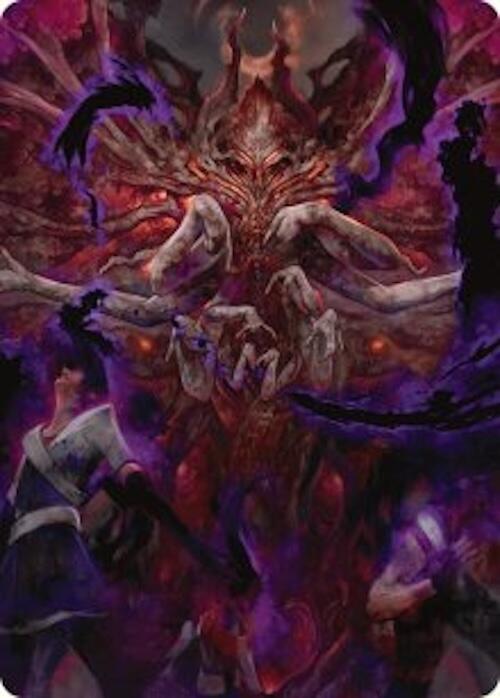 Damnation Art Card [Duskmourn: House of Horror Art Series] | Card Citadel