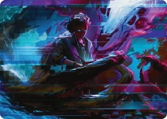 Demonic Counsel Art Card (32/54) [Duskmourn: House of Horror Art Series] | Card Citadel