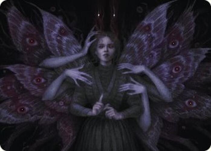 Demonic Counsel Art Card (7/54) [Duskmourn: House of Horror Art Series] | Card Citadel