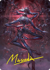 Overlord of the Balemurk Art Card (Gold-Stamped Signature) [Duskmourn: House of Horror Art Series] | Card Citadel