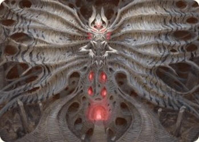 Valgavoth, Terror Eater Art Card [Duskmourn: House of Horror Art Series] | Card Citadel