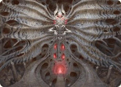 Valgavoth, Terror Eater Art Card [Duskmourn: House of Horror Art Series] | Card Citadel