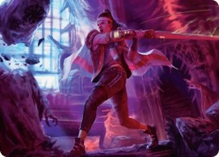 Diversion Specialist Art Card [Duskmourn: House of Horror Art Series] | Card Citadel