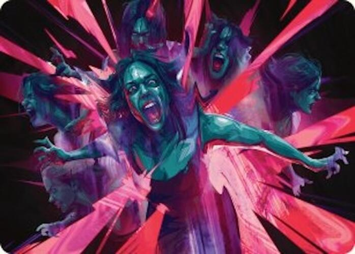 Waltz of Rage Art Card [Duskmourn: House of Horror Art Series] | Card Citadel