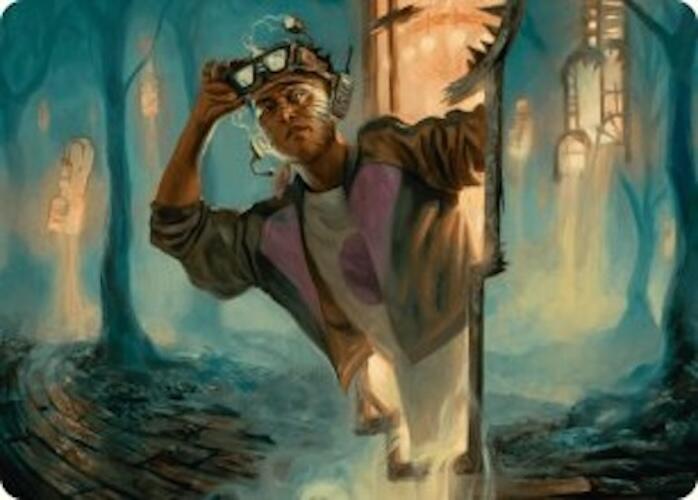 House Cartographer Art Card [Duskmourn: House of Horror Art Series] | Card Citadel