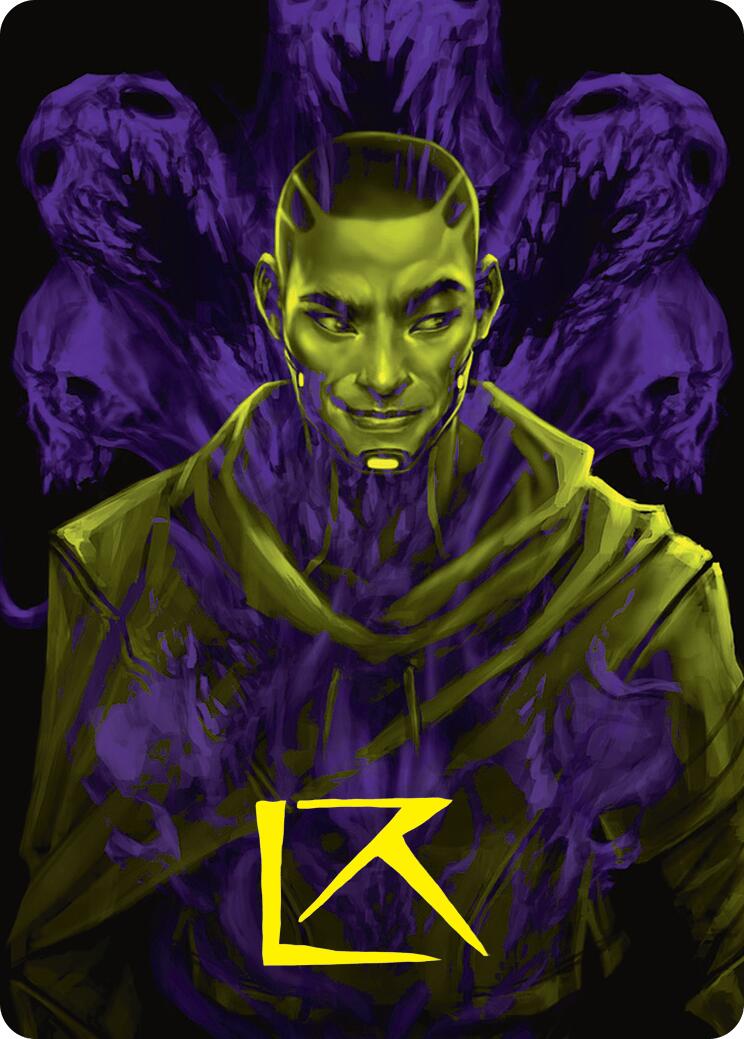 Kaito, Bane of Nightmares Art Card (Gold-Stamped Signature) [Duskmourn: House of Horror Art Series] | Card Citadel