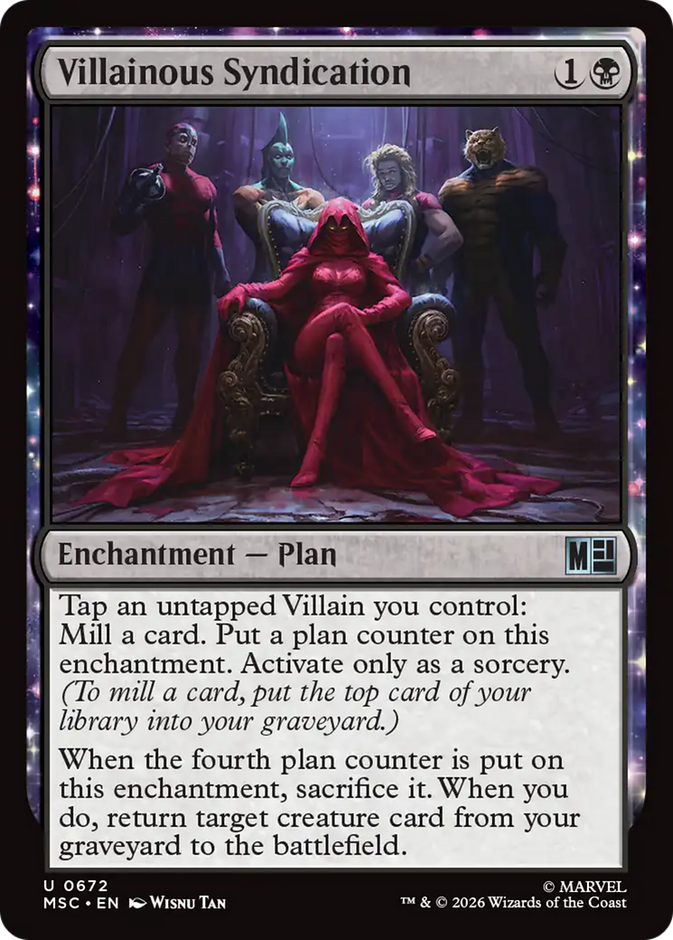 Villainous Syndication [Marvel Super Heroes Commander] | Card Citadel