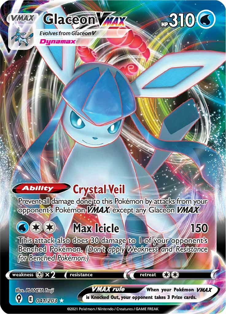 Glaceon VMAX (041/203) [Sword & Shield: Evolving Skies] | Card Citadel