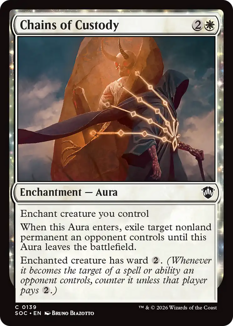 Chains of Custody [Secrets of Strixhaven Commander] | Card Citadel