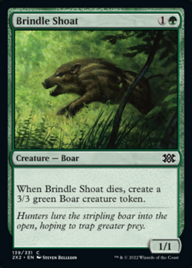 Brindle Shoat [Double Masters 2022] | Card Citadel