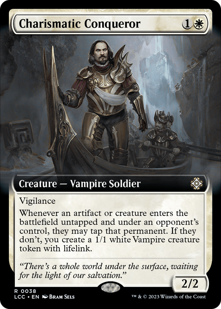 Charismatic Conqueror (Extended Art) [The Lost Caverns of Ixalan Commander] | Card Citadel