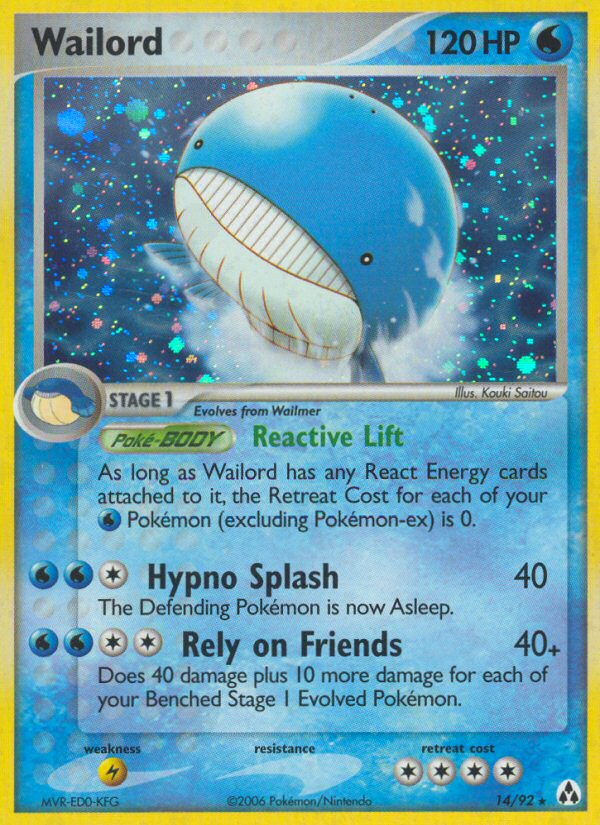 Wailord (14/92) [EX: Legend Maker] | Card Citadel
