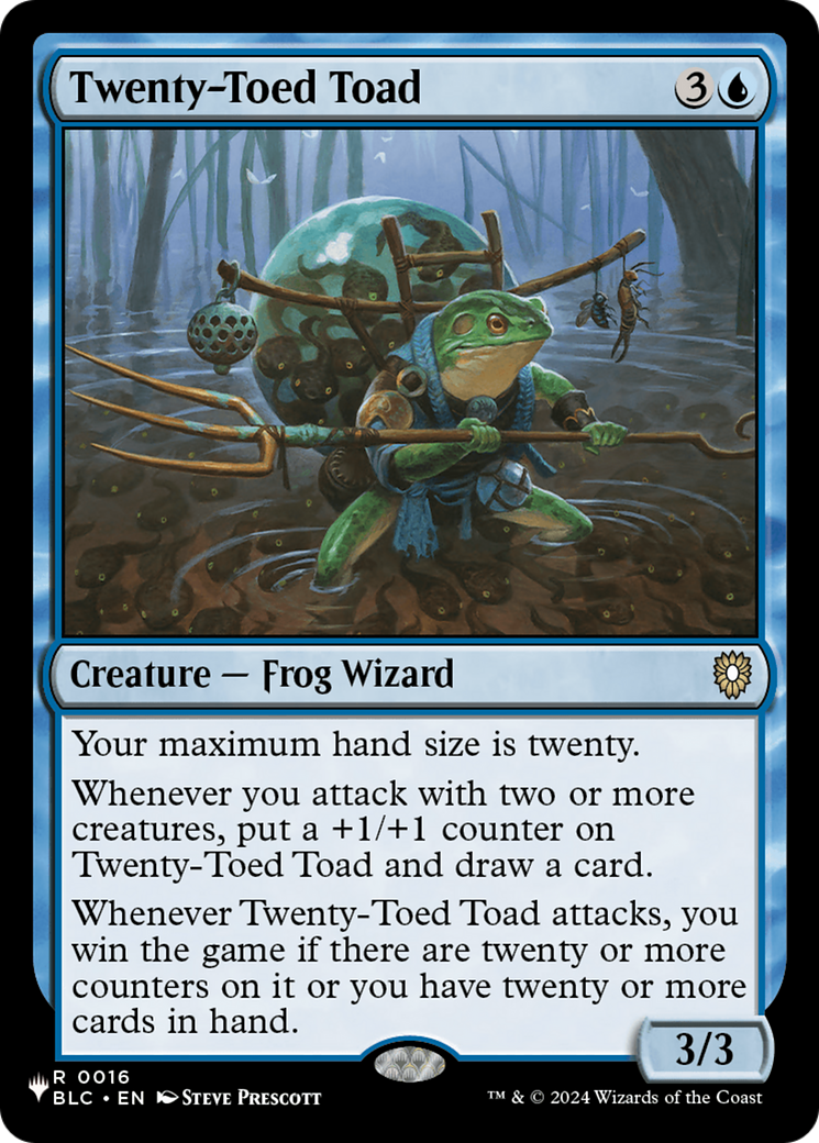 Twenty-Toed Toad [The List] | Card Citadel