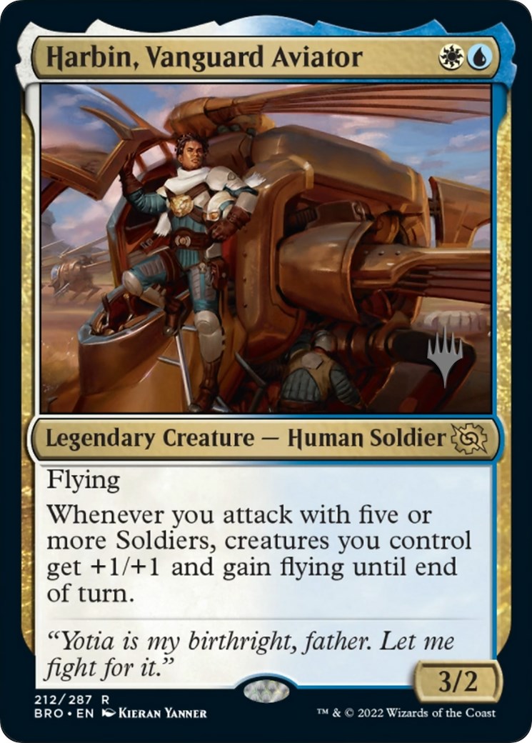 Harbin, Vanguard Aviator (Promo Pack) [The Brothers' War Promos] | Card Citadel