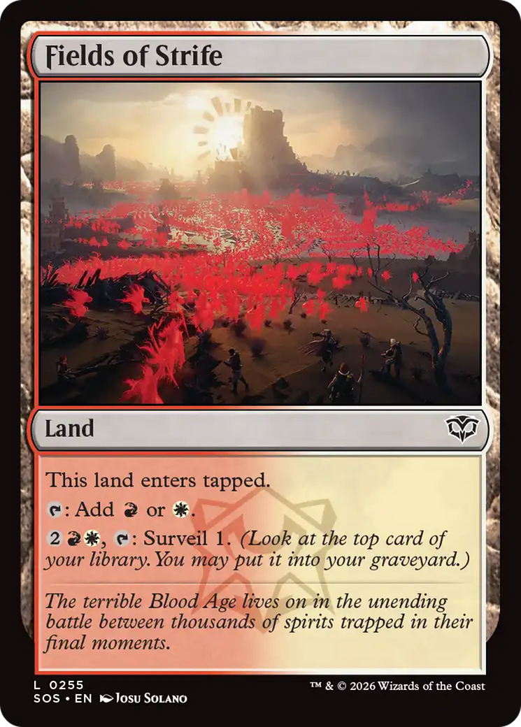 Fields of Strife [Secrets of Strixhaven] | Card Citadel