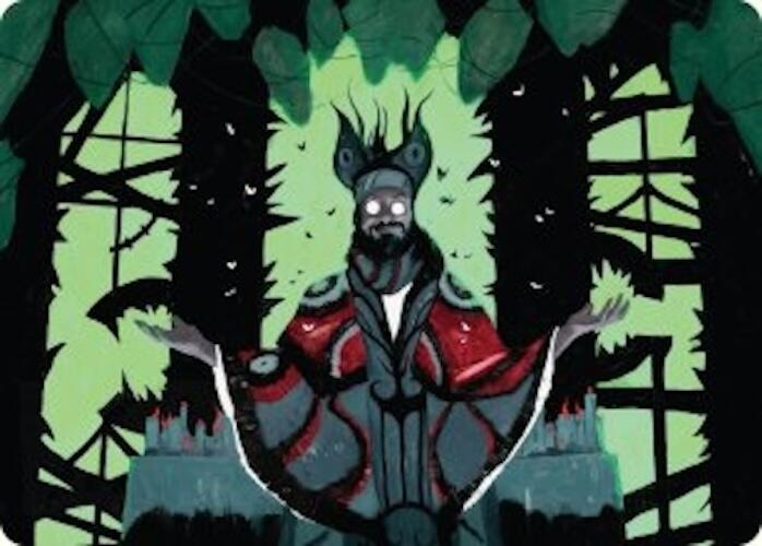Victor, Valgavoth's Seneschal Art Card (23/54) [Duskmourn: House of Horror Art Series] | Card Citadel