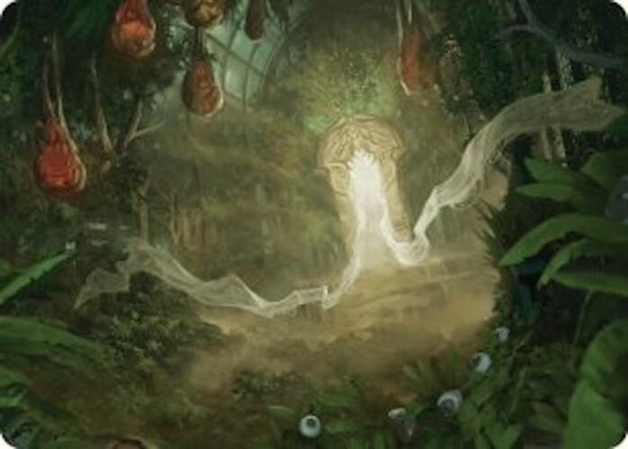 Hushwood Verge Art Card [Duskmourn: House of Horror Art Series] | Card Citadel