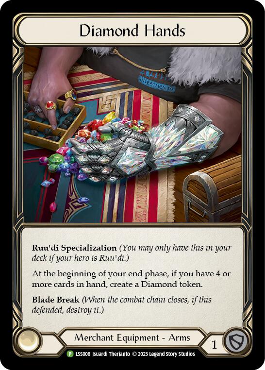 Diamond Hands [LSS008] (Promo)  Rainbow Foil | Card Citadel