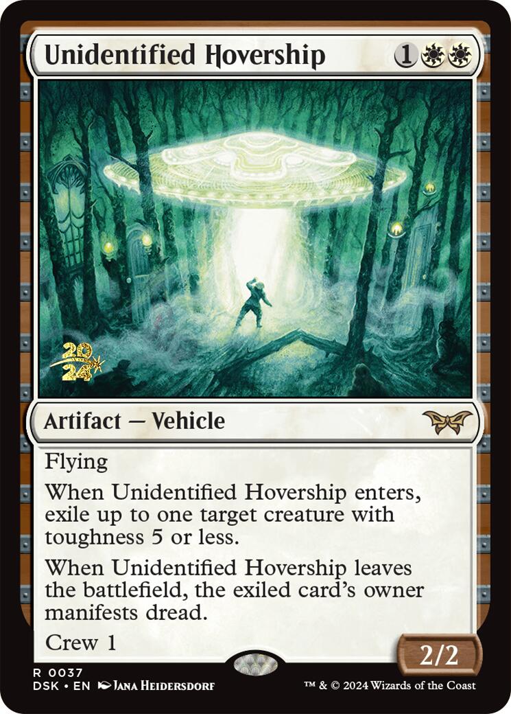 Unidentified Hovership [Duskmourn: House of Horror Prerelease Promos] | Card Citadel