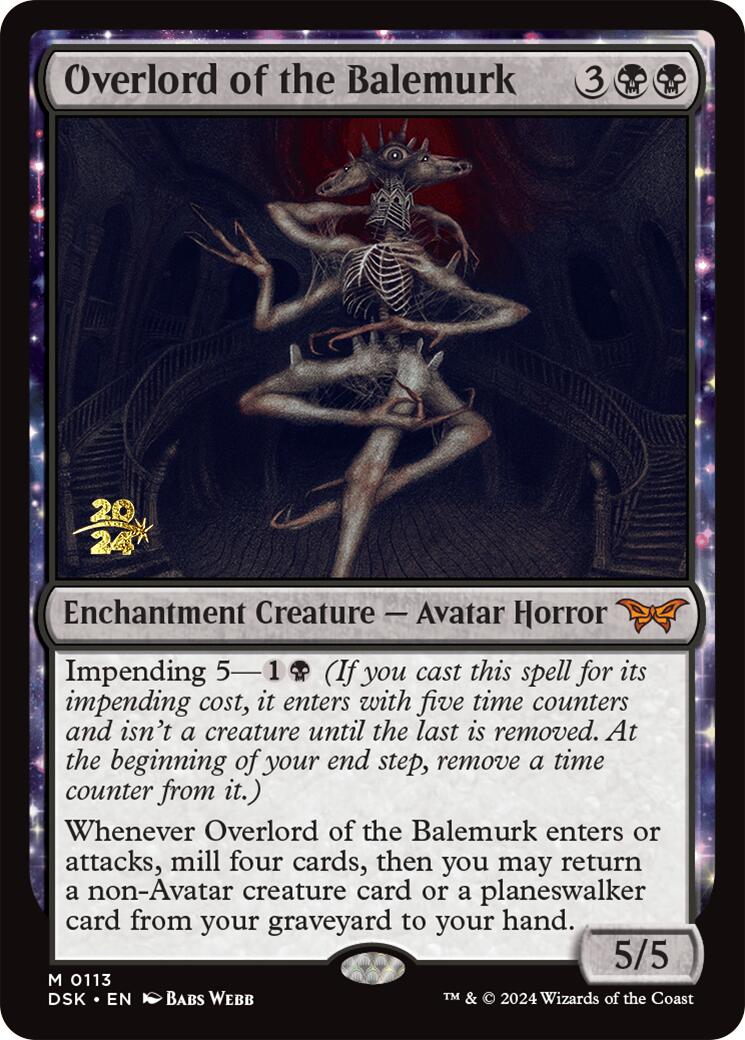 Overlord of the Balemurk [Duskmourn: House of Horror Prerelease Promos] | Card Citadel