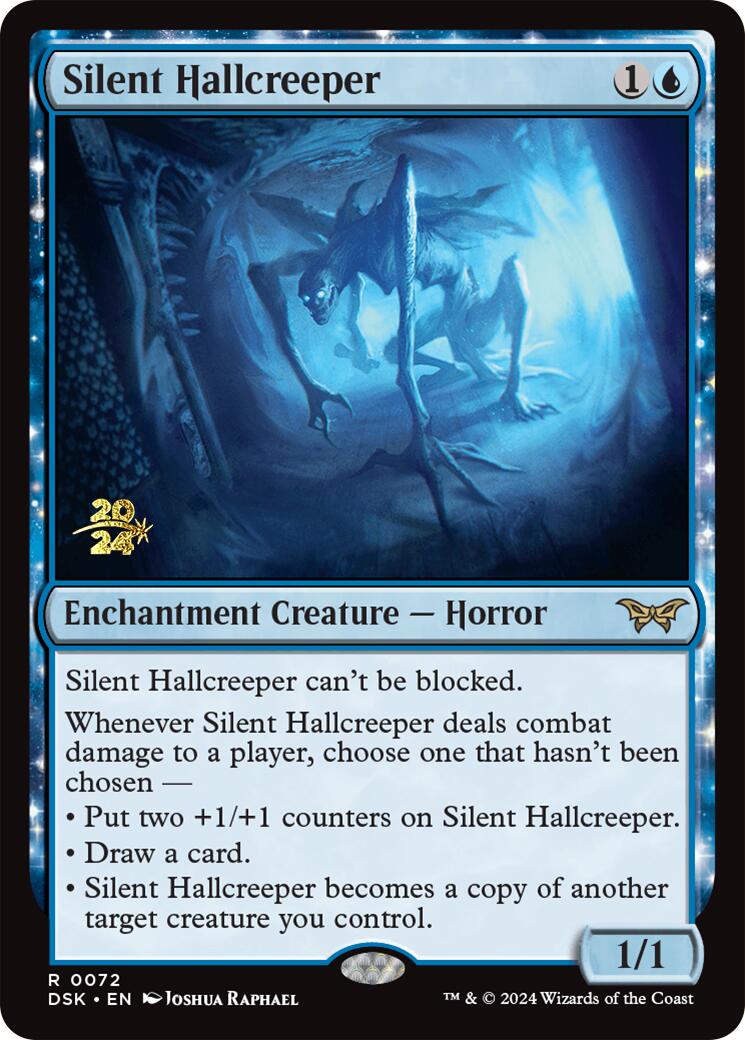 Silent Hallcreeper [Duskmourn: House of Horror Prerelease Promos] | Card Citadel