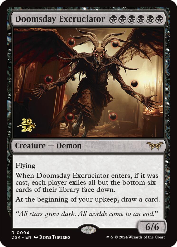 Doomsday Excruciator [Duskmourn: House of Horror Prerelease Promos] | Card Citadel