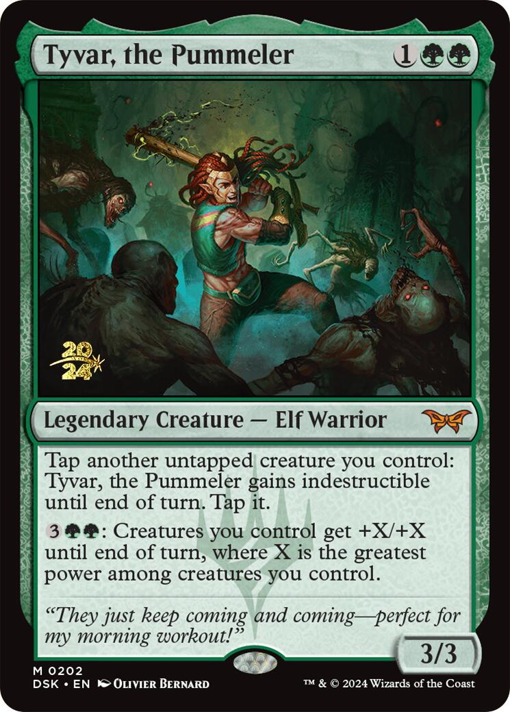 Tyvar, the Pummeler [Duskmourn: House of Horror Prerelease Promos] | Card Citadel