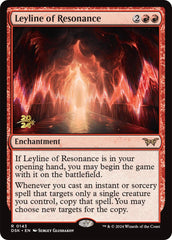 Leyline of Resonance [Duskmourn: House of Horror Prerelease Promos] | Card Citadel