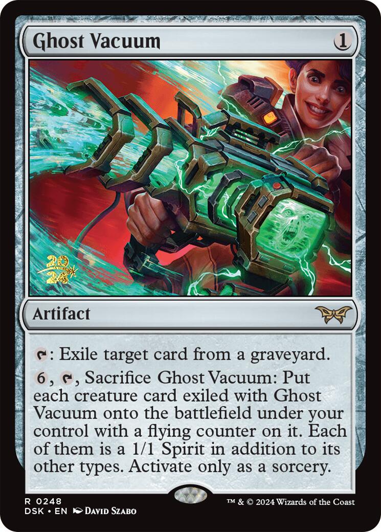 Ghost Vacuum [Duskmourn: House of Horror Prerelease Promos] | Card Citadel