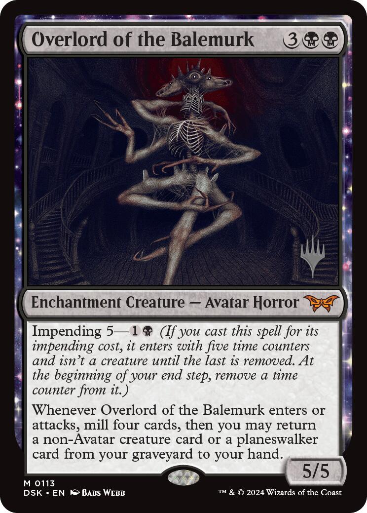 Overlord of the Balemurk [Duskmourn: House of Horror Promos] | Card Citadel