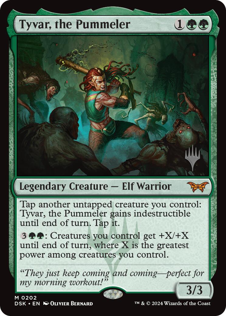 Tyvar, the Pummeler [Duskmourn: House of Horror Promos] | Card Citadel