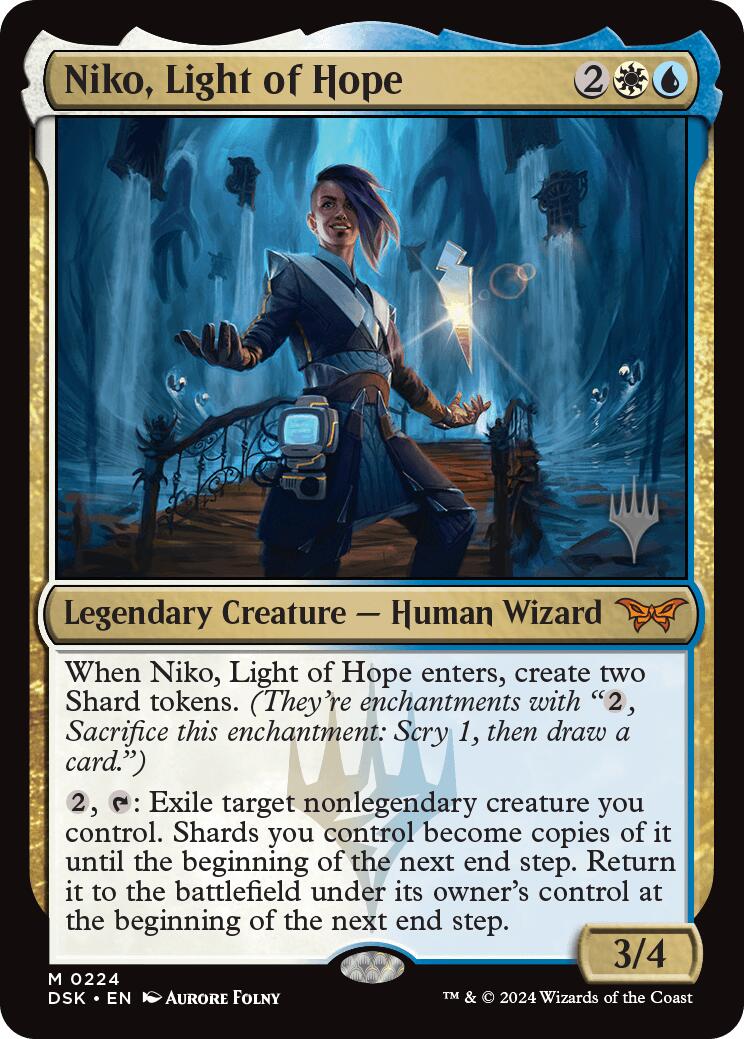 Niko, Light of Hope [Duskmourn: House of Horror Promos] | Card Citadel