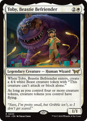 Toby, Beastie Befriender [Duskmourn: House of Horror Promos] | Card Citadel