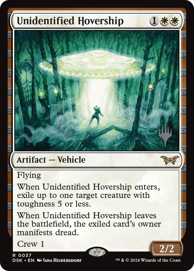 Unidentified Hovership [Duskmourn: House of Horror Promos] | Card Citadel