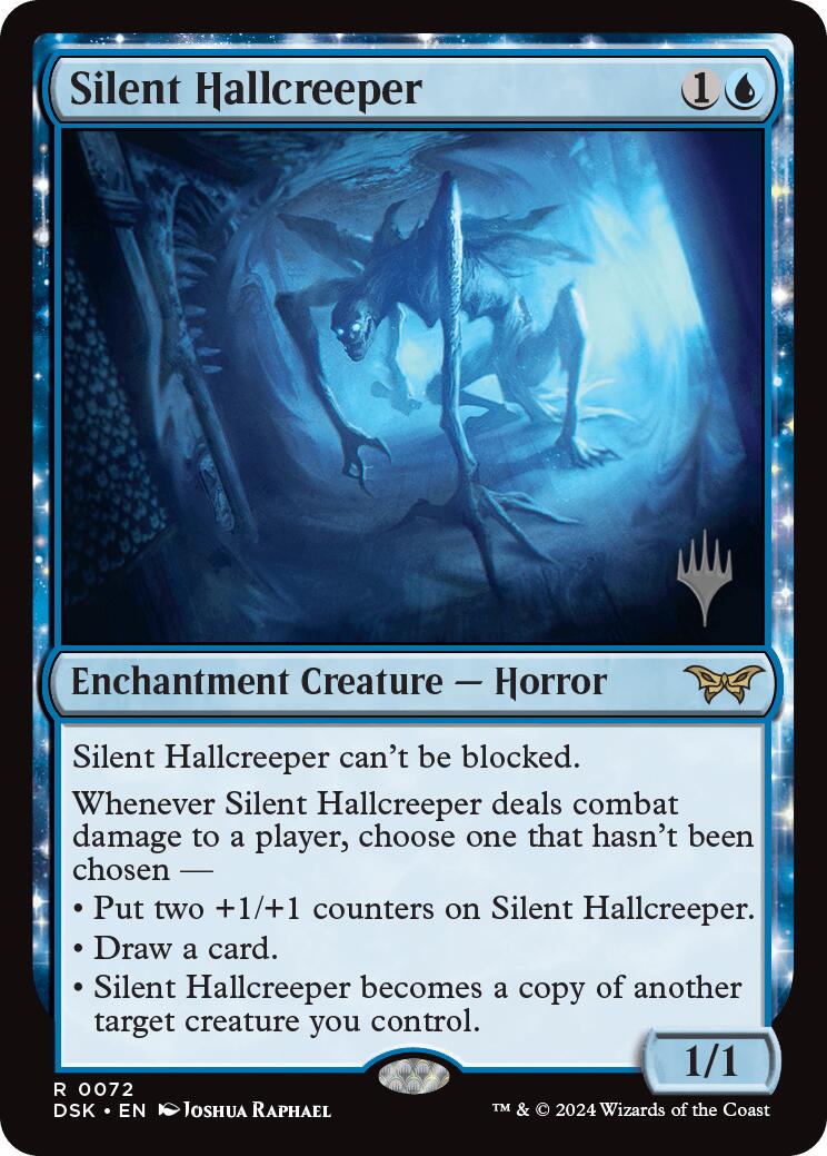 Silent Hallcreeper [Duskmourn: House of Horror Promos] | Card Citadel